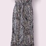 Michael Kors Maxi Dress Animal Print Tiered Cold Shoulder Size XL NWT $120.00 Photo 11