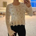 Rebellion Crochet long sleeve top. Xs Photo 0