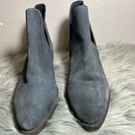 Free People  Charm Suede Ankle Boot Blue Size 37 Photo 3