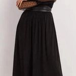Boden Black Tulle Sleeve Midi Party Maxi Dress Size 14 NWT Whimsigoth Goth Witch Photo 0