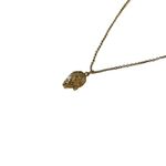 Disney Star Wars Millennium Falcon Gold Charm Necklace Dainty Sci-Fi Fan Jewelry Photo 2