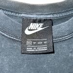 Nike  T-Shirt Dress Women’s Gray Short Sleeve Mini XS Photo 3