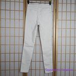 Madewell NEW ‎ 10" High-Rise Skinny Jeans in Pure White, 26 Photo 9
