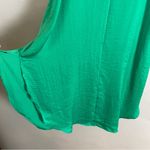 Sadie & Sage Maxi Slip Dress Green Relaxed Fit Summer Vacation Breezy Size Small Photo 9