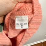 Lilly Pulitzer Vintage Cashmere Cable Knit Sweater Coral L Photo 2