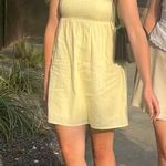 Boutique  Yellow Mini Dress Photo 0