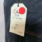 CAbi Zoe Jean dark wash indigo blue low rise flare bootcut jeans size 8R NWT Photo 5