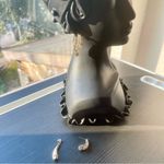 New! Simple Classic Style Solid Color Inlay Copper Rhinestones Gold Ear Studs Photo 3