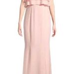 Likely NEW  Sz 4 Monte Ruffle  Gown Long  Dress Pink Photo 0