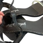 Free People  High Heel Sandals Square Toe Jelly Ankle Straps Size 40 Women's 9.5 Photo 1