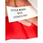 Madewell | NWOT Cotton Perfect Crewneck Tee in Ruby Red | Sz M Photo 5