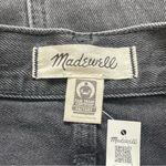 Madewell Women’s Rigid Denim High-Waist Straight Mini Skirt Size 25 Black Photo 9