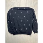 Love Grey Nordstrom Black Martini Cocktail Embroidered Crewneck Sweatshirt XS Photo 6