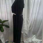 Sincerely Jules NWT Women’s  Black Skirt &Top Stretch Knit Set Long Sleeve Size L Photo 2