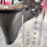 Etienne Aigner Ea by  Women's Leather Shoes 8.5 Black with Pewter Studs Photo 7