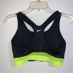 Nike  Pro Womens Black Classic Swoosh Just Do It Sports Training Bra Photo 5