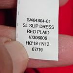 Old Navy  Red & Black Plaid Sleeveless Slip Dress Slip Dress Size Medium Photo 7