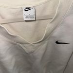 Nike .phoenix fleece cropped v neck white Photo 1