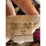 Seductive Wear Cinema Etoile White Gold Lace Babydoll Lingerie Small Photo 2