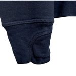 Athleta Criss Cross Back Hoodie Sweatshirt Thumb Holes Black Women’s Size Small Photo 3