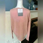 Free People NWT  Sandrine Rose Bubble Sweater ~ Powder ~ S (oversized) Photo 6
