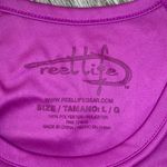 Reel Life Womens  Pink Long Sleeve Tee - L Photo 7