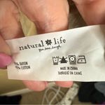 Natural Life The  Daphne Mixed Print Top Size Large Boho Two‎ Sided Raw Hem Photo 5