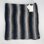 Calvin Klein  Scarf Infinity Loop Knit Yarn Winter Fall One Size Gray Black NWT Photo 12