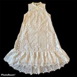 ERIN FETHERSTON Antique Doily Lace Dress Ivory Size 6 NEW Photo 2