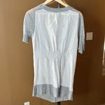 AQUA  Gray Silver Tunic Cardigan Size Small Photo 5