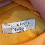 Bec & Bridge  Yellow gold mustard Mini Dress size 2 Photo 1