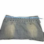 Jaded London  Assassin Micro Mini Skirt Blue Denim Photo 5