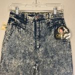 Cherokee NWT vintage deadstock acid washed tapered baggy jeans 80’s 10 Photo 1
