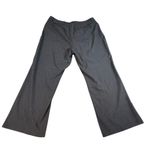 Lane Bryant  Dress Pants Womens 18 Short Dark Gray Polyester Pockets Flat Front Photo 2
