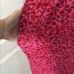 Boden Pink and Red Neck Dress Size 8 Photo 6
