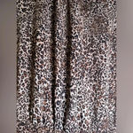 1. State  Smocked Neck Sleeveless Tiered Ruffled Leopard Mini Fit Dress size M Photo 2