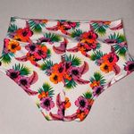 PINK - Victoria's Secret  Womens High Waist Shortie White Floral Swim Bottoms XL NWT Photo 9