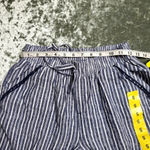 Briggs New York Briggs Striped Linen Pants Photo 5
