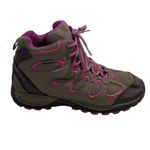 Merrell Hilltop Ventilator Mid Waterproof Hiking Shoes Womens Size 6 Pink Brown Photo 0