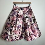 Eliza J Floral A-Line Skirt with Pockets Photo 1