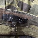 Sanctuary  Women Camo Khaki Skirt Sz. 25 EUC Mini Tattered Dreamer Skirt Photo 6