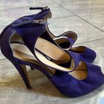Giuseppe Zanotti  Purple Suede Pump Photo 34