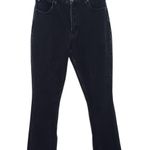 Abercrombie & Fitch Black Skinny High-Rise Jeans with Ankle Slits Size 6 Short Photo 0