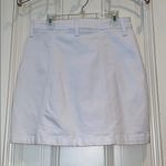 Just Black  Button Down White Jean Skirt Photo 2