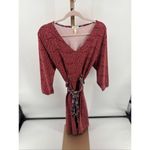 Matilda Jane  Friends Forever Ariana Paisley Tie Dress 3/4 Sleeve Womens Size XL Photo 8