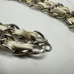 Rhinestone Heart Silver Chain Link Belt Y2K Festival One Size (OS) ✨ Photo 14