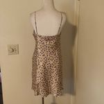 ZARA  Yellow Floral Draped Satin Effect Mini Dress Size L NWT New With Tags Photo 11
