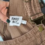 Princess Polly  overalls corduroy Kacey shortall romper brown chocolate ribbed Photo 5