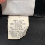 Vintage Studio Ease Black Velvet Babydoll Waist Sleeveless Vneck Maxi Dress Size 8 Photo 6