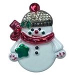 Best Snowman Pin Brooch Pendant Colorful Enamel Scarf Hat Winter Christmas Wear Photo 0